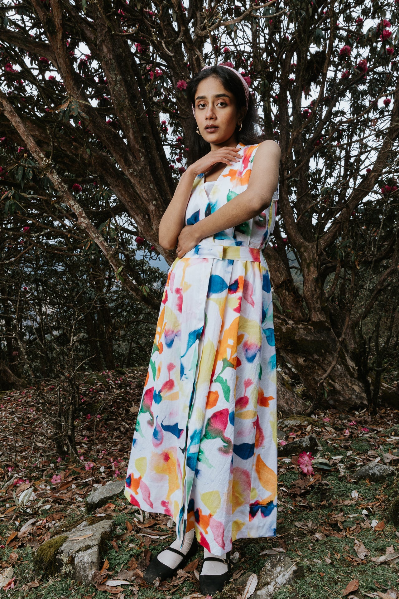 The Linen Canvas Dress