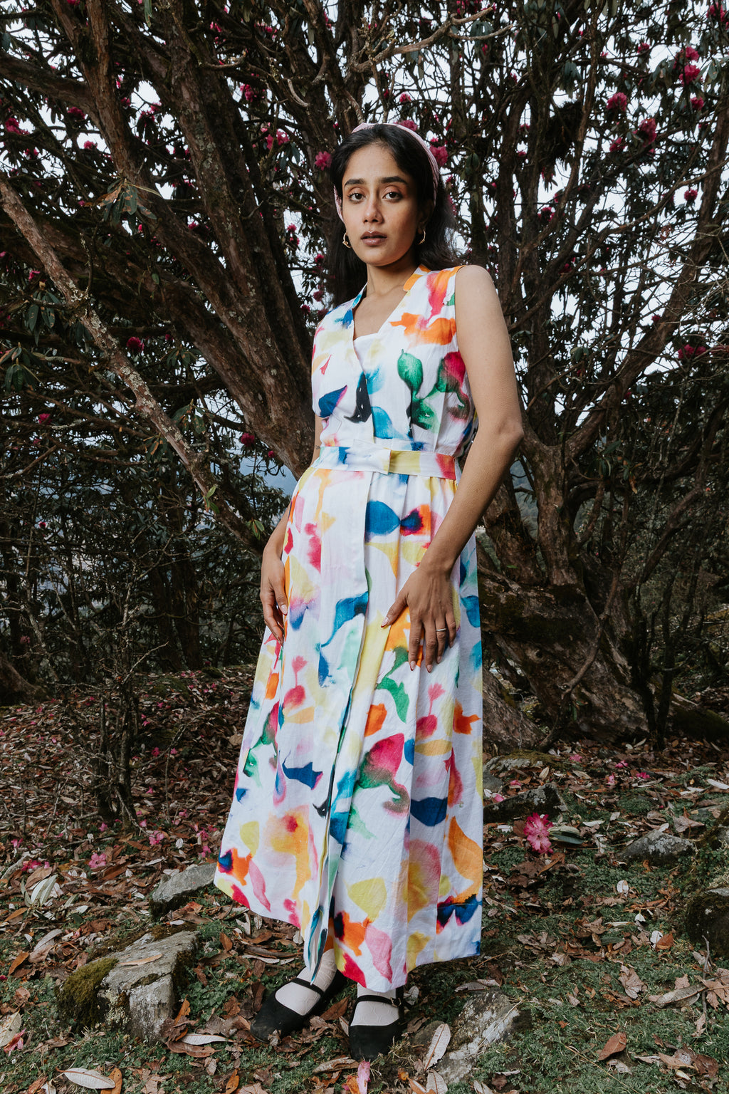 The Linen Canvas Dress