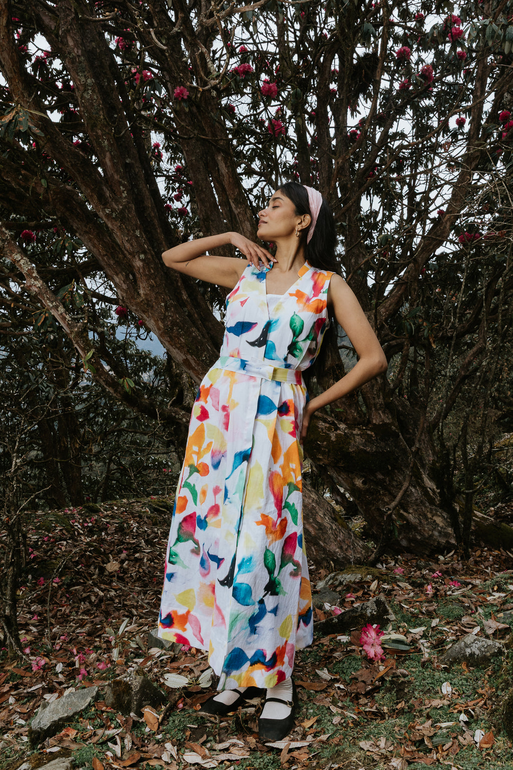 The Linen Canvas Dress