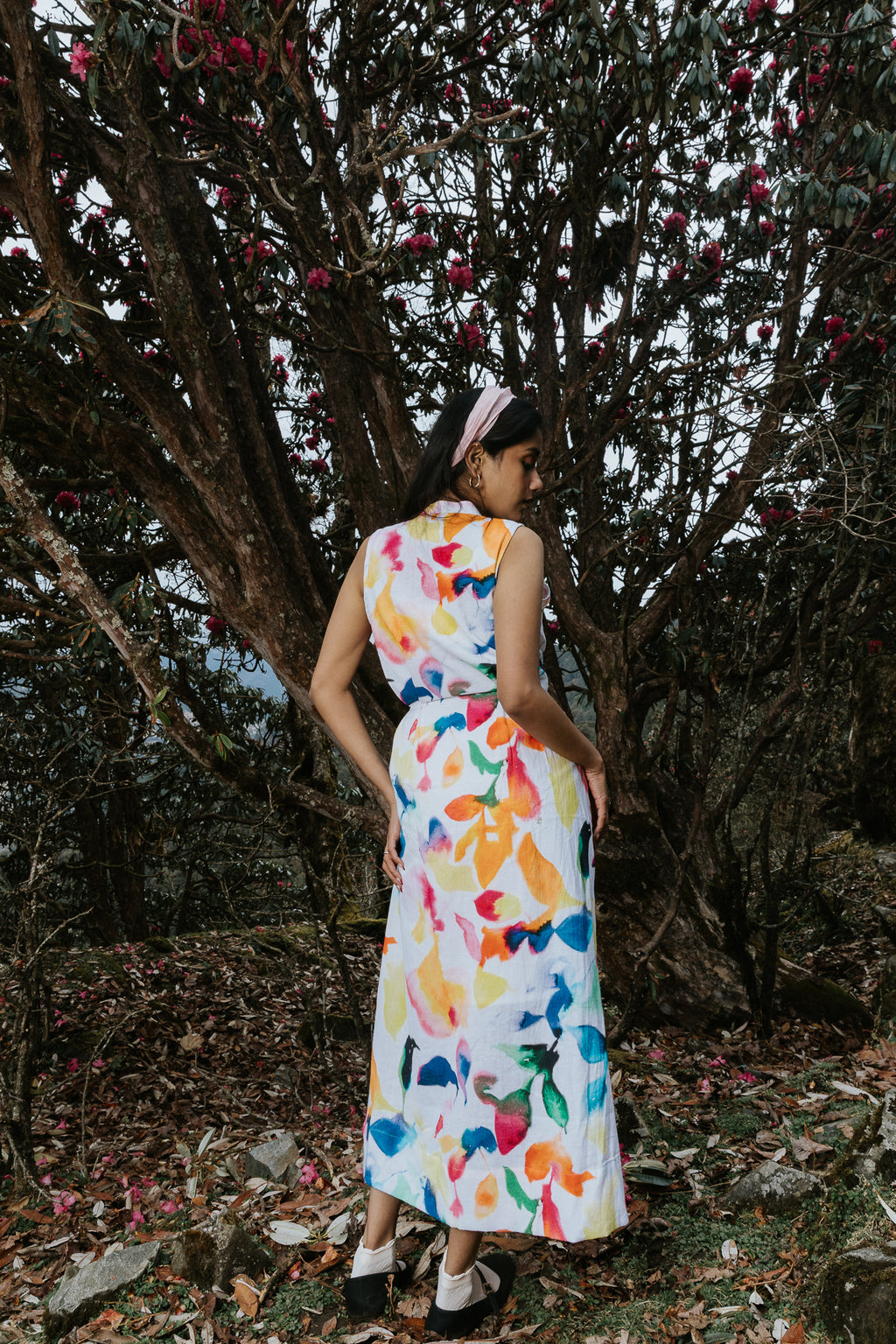 The Linen Canvas Dress