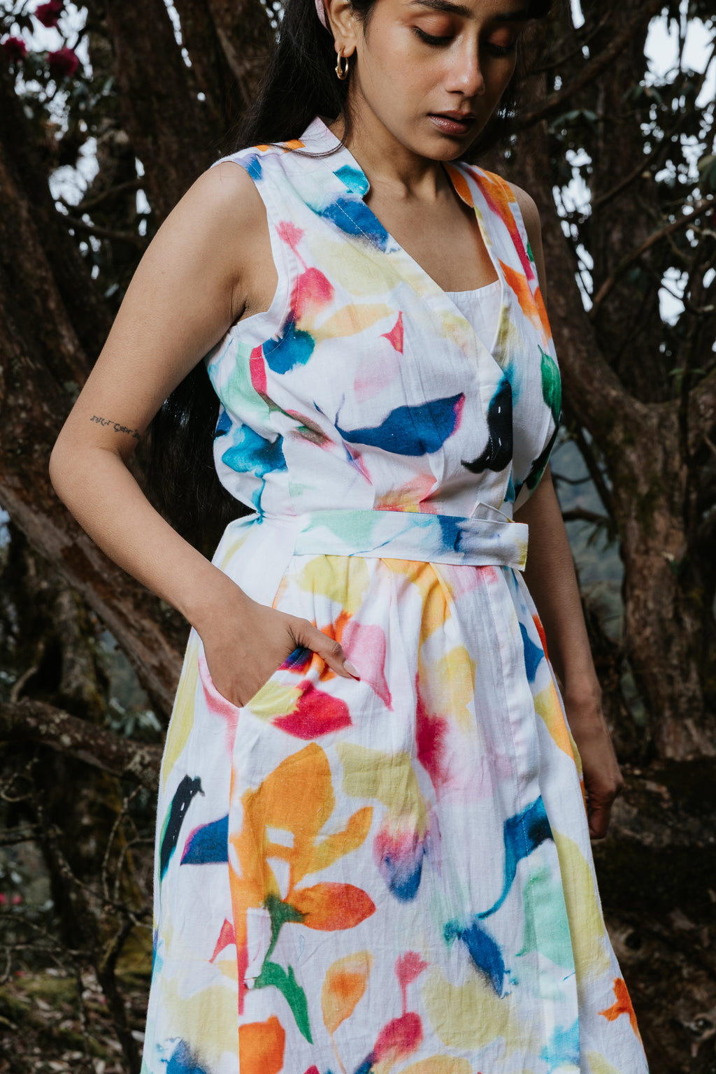 The Linen Canvas Dress