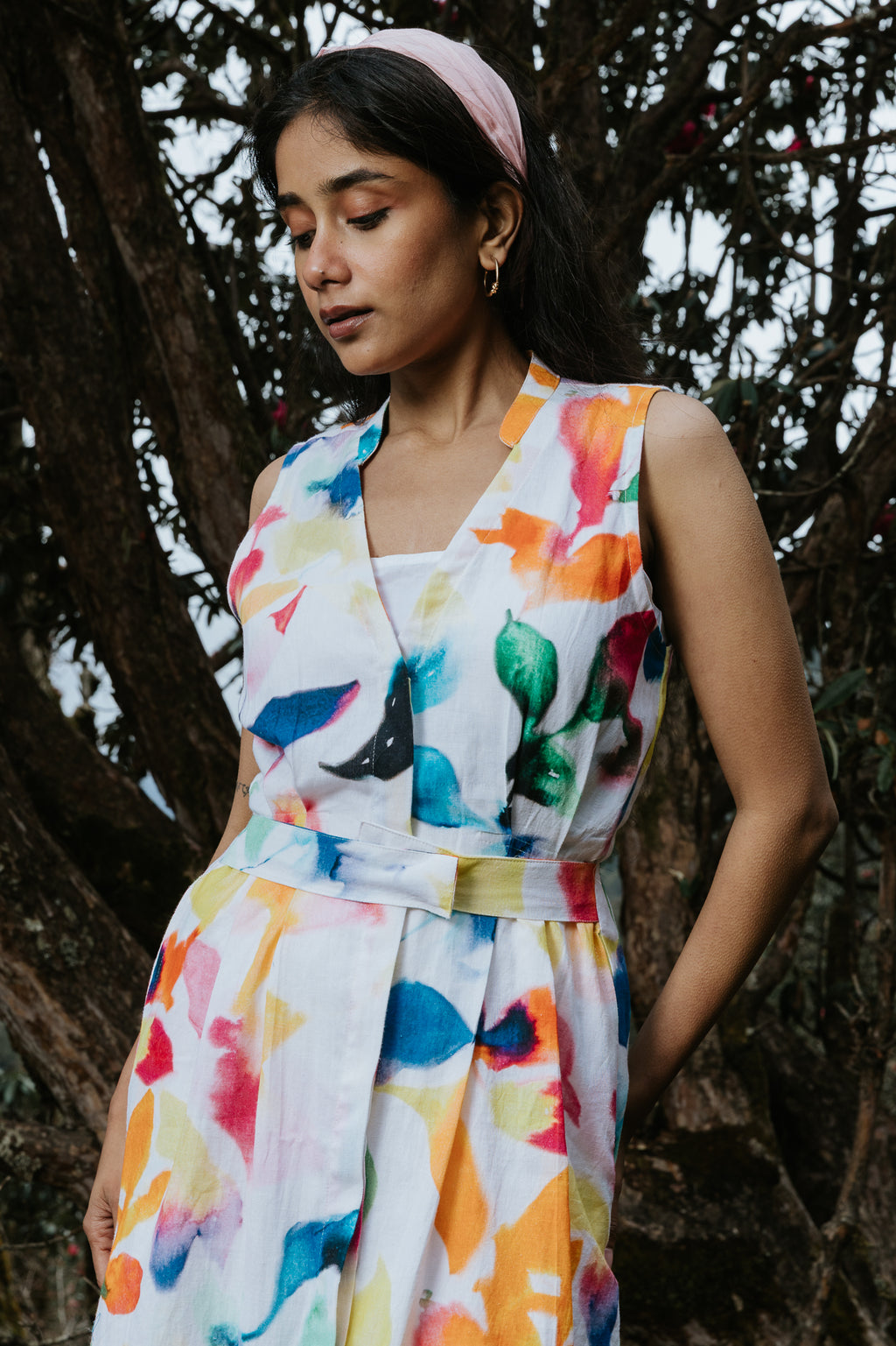 The Linen Canvas Dress