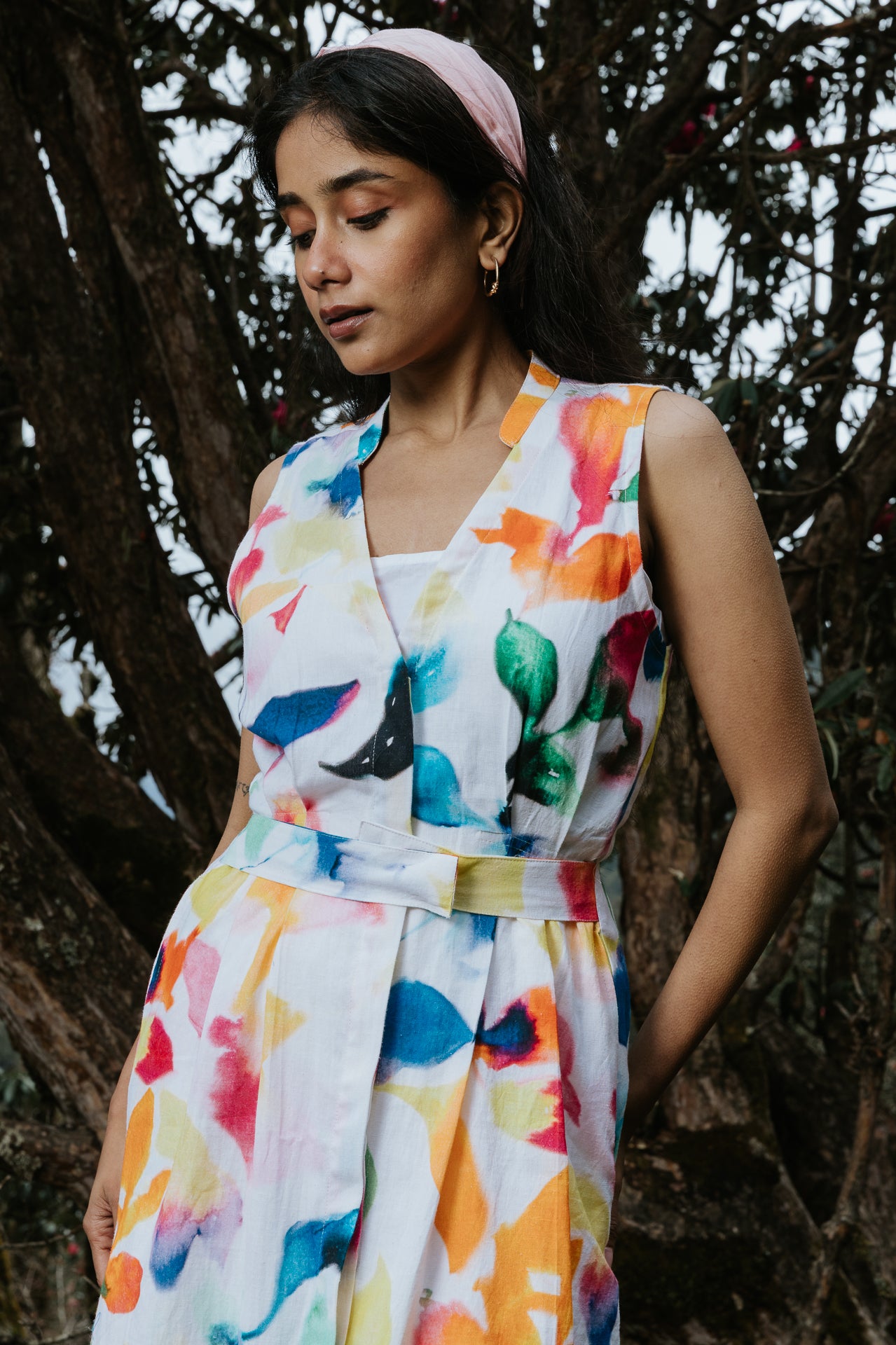 The Linen Canvas Dress
