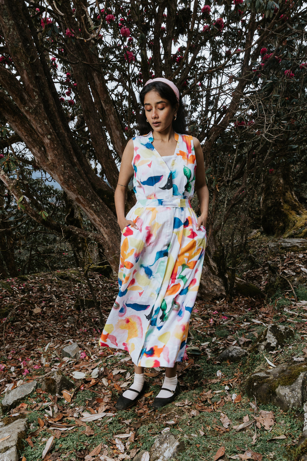 The Linen Canvas Dress