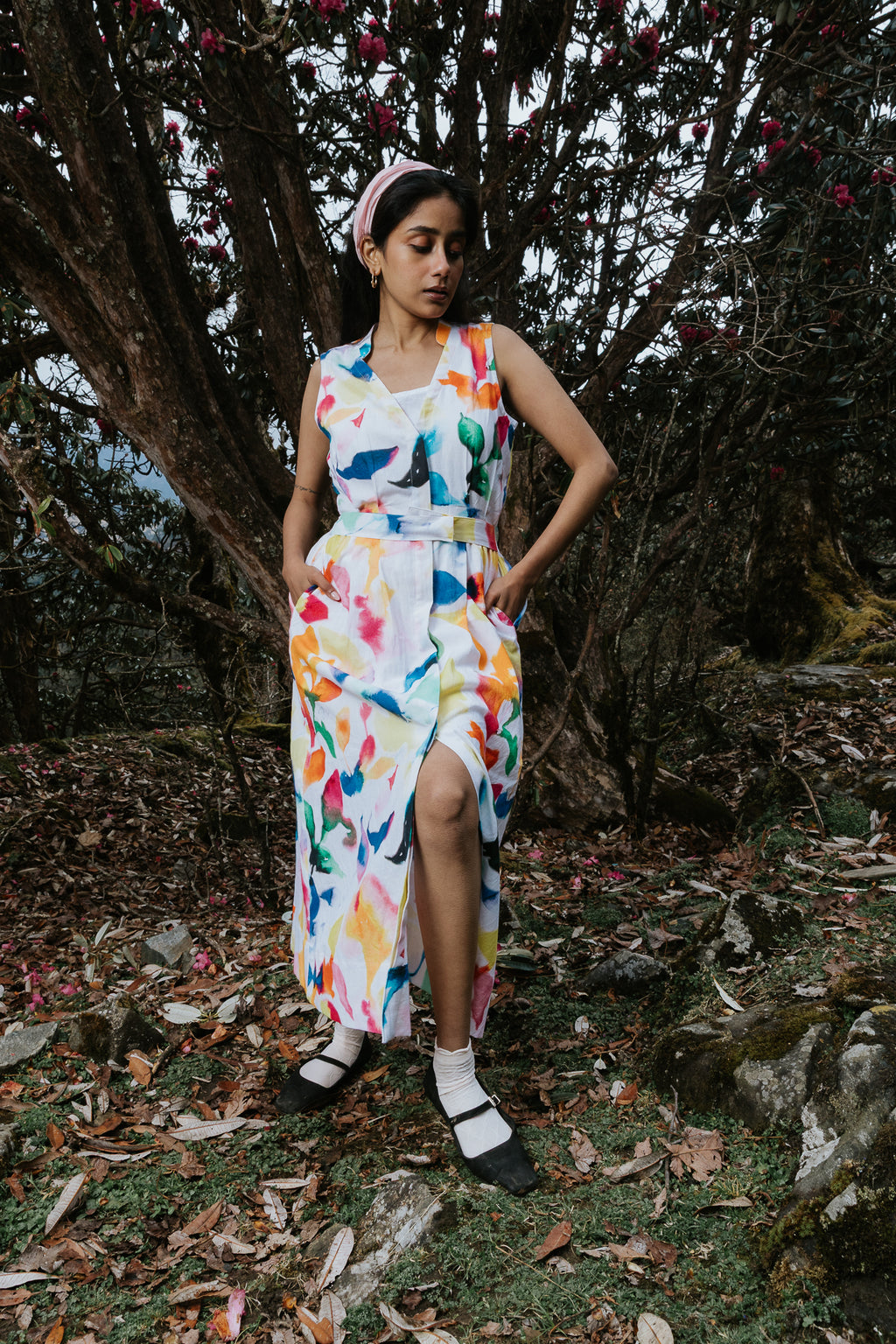 The Linen Canvas Dress