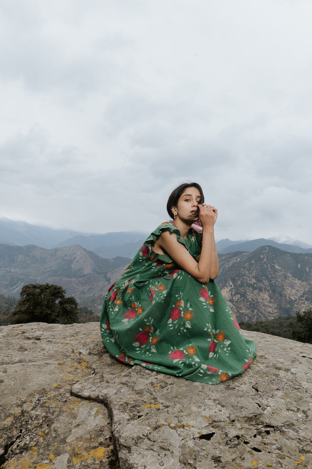 The Rose Flutter Dress