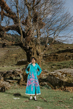 Artist Wrap Dress