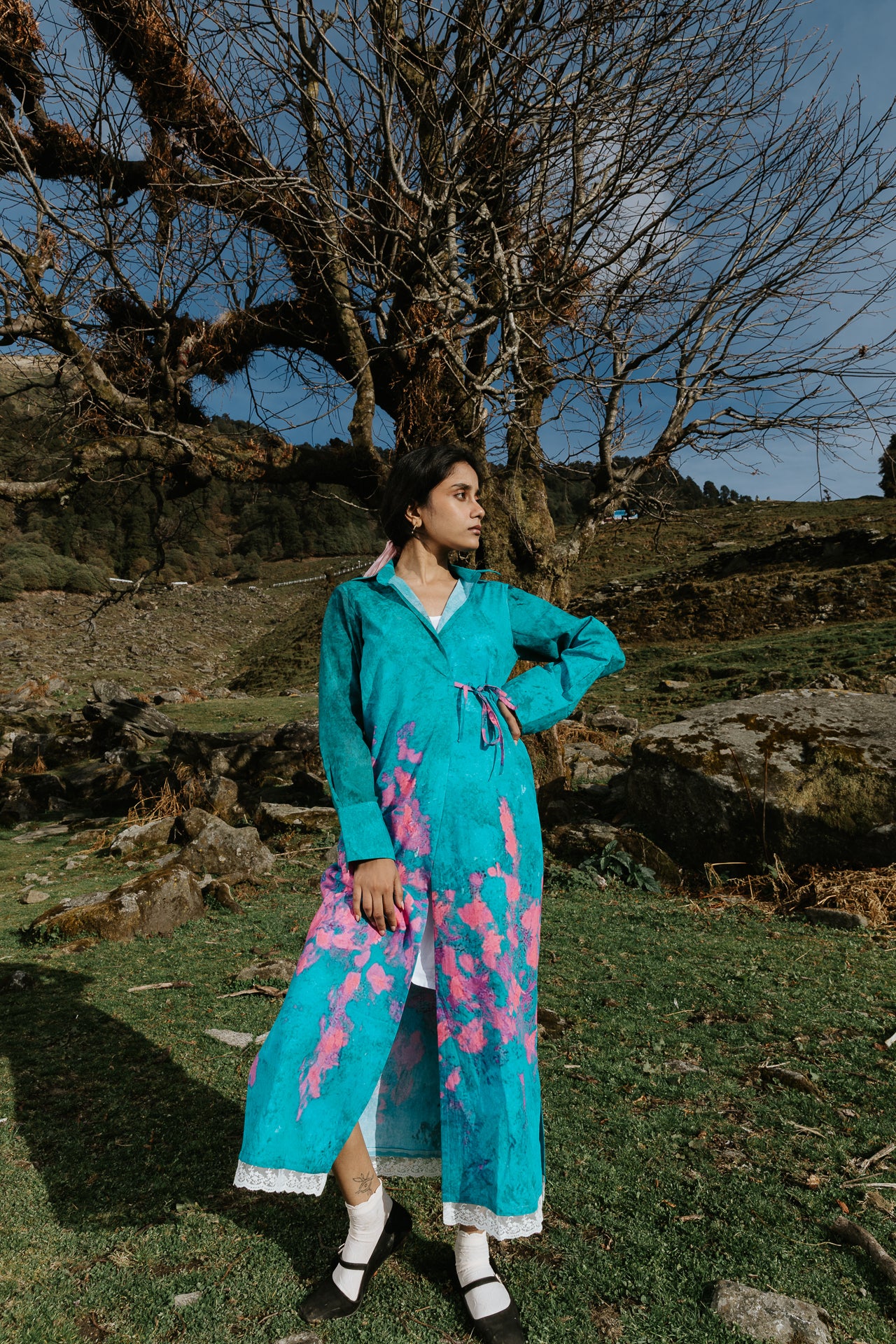 Artist Wrap Dress