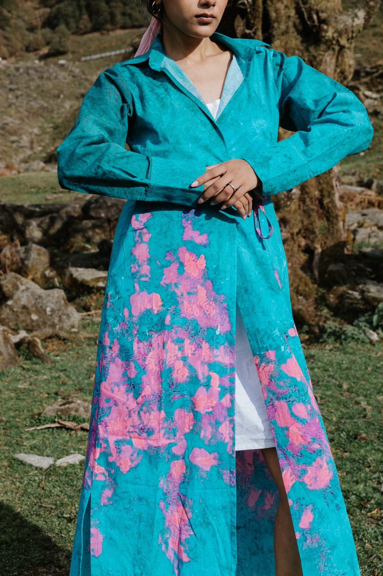 Artist Wrap Dress