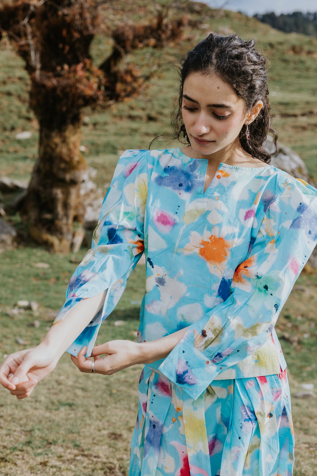 Brushstrokes & Poppies Set
