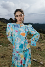 Brushstrokes & Poppies Set