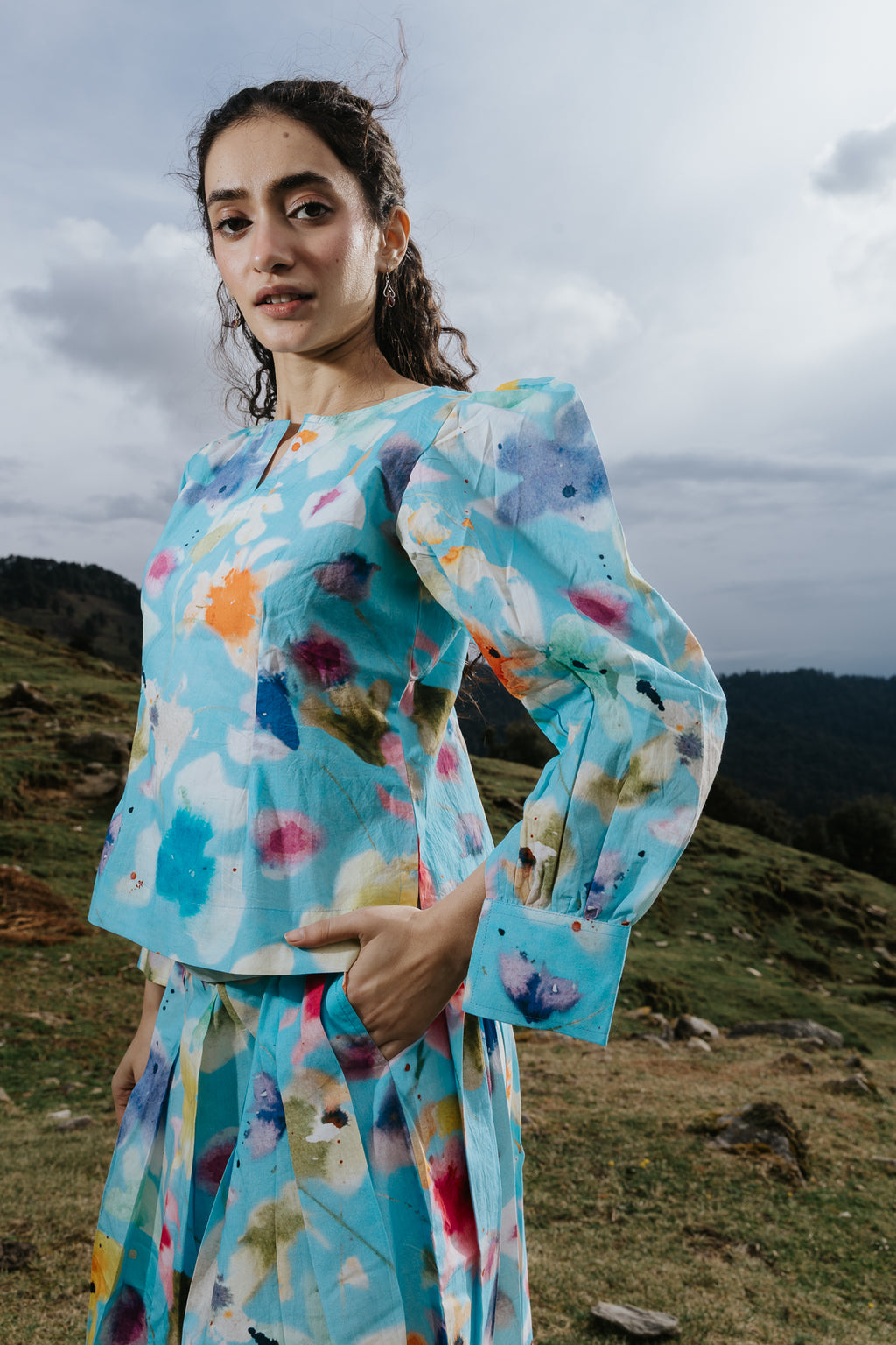 Brushstrokes & Poppies Set