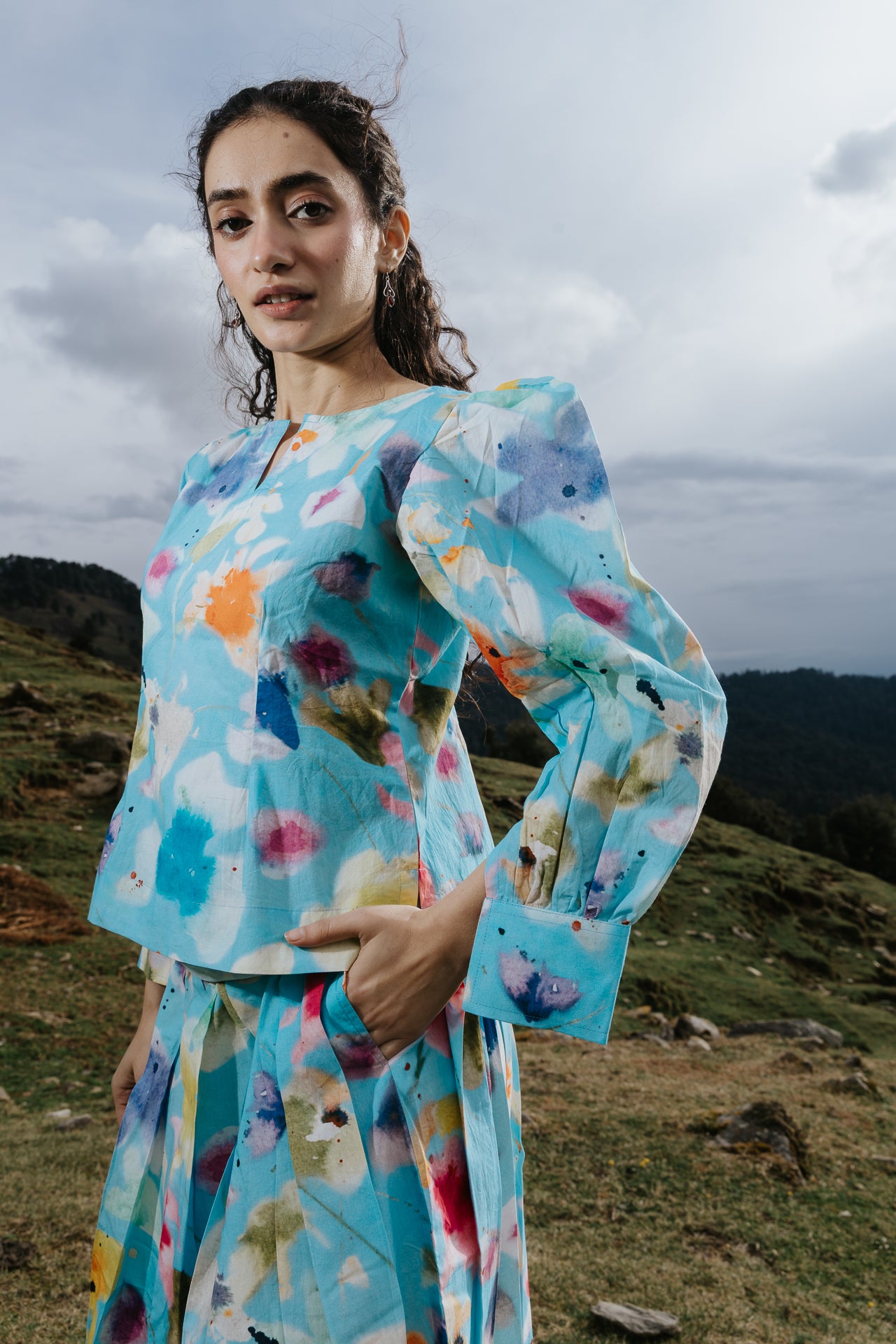 Brushstrokes & Poppies Set
