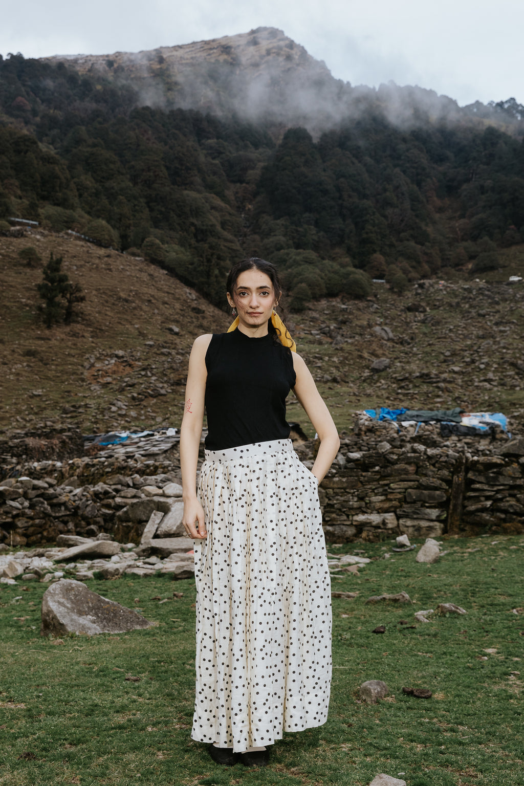 Painted Dots Skirt