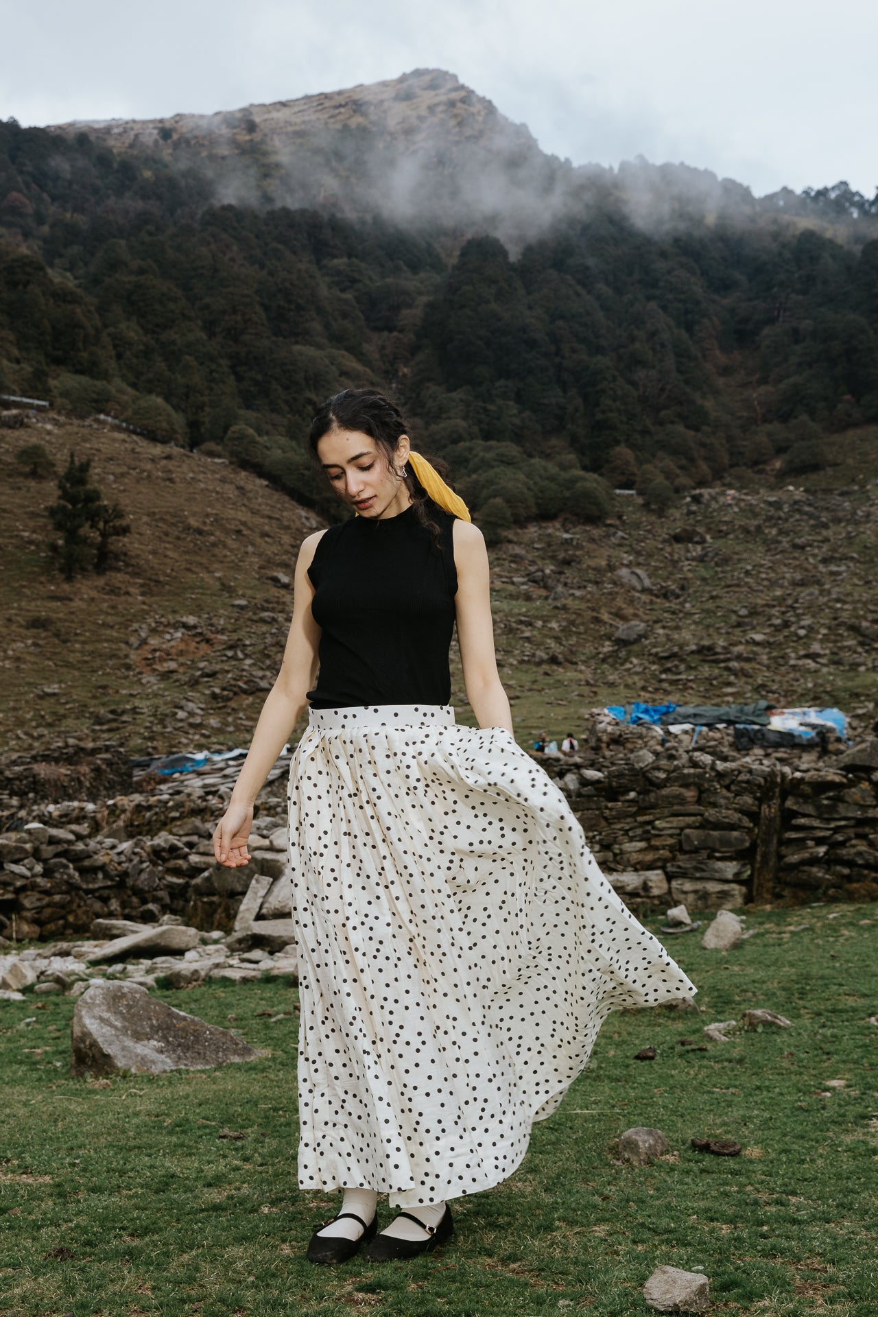 Painted Dots Skirt