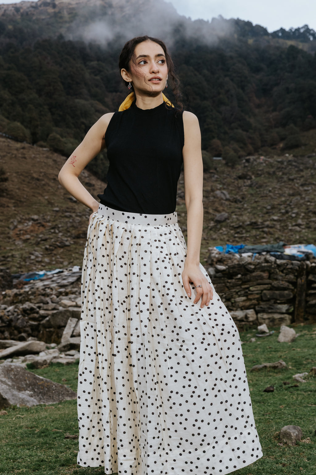 Painted Dots Skirt