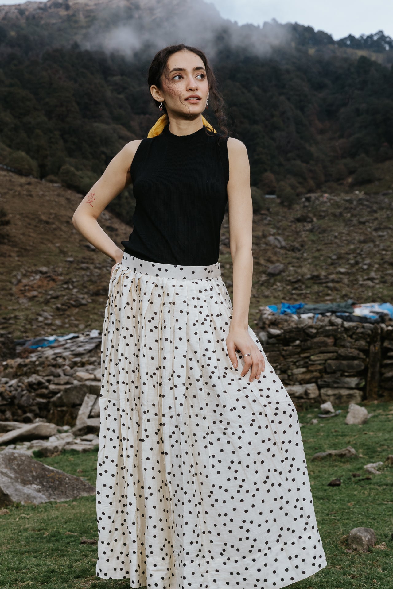 Painted Dots Skirt