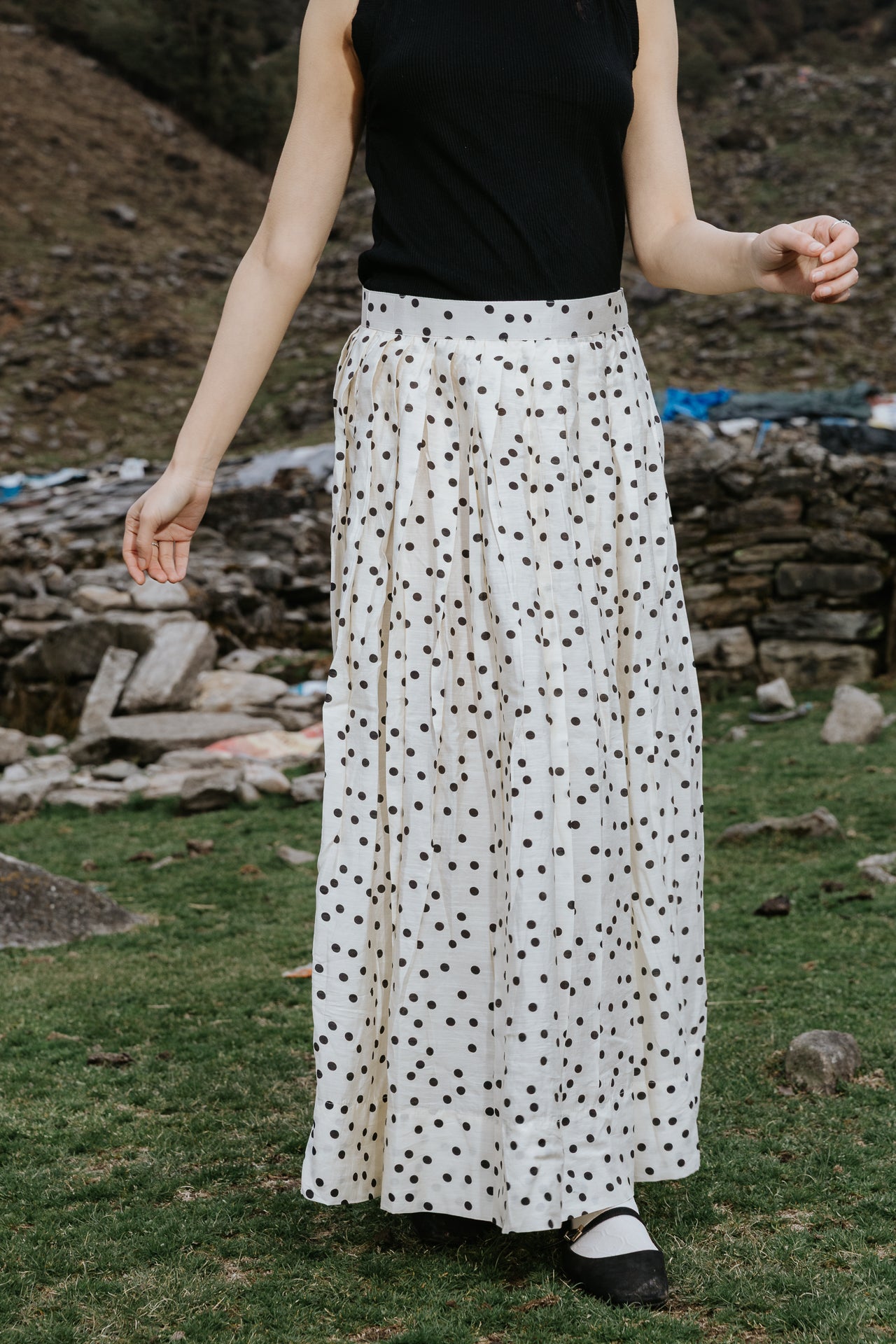 Painted Dots Skirt