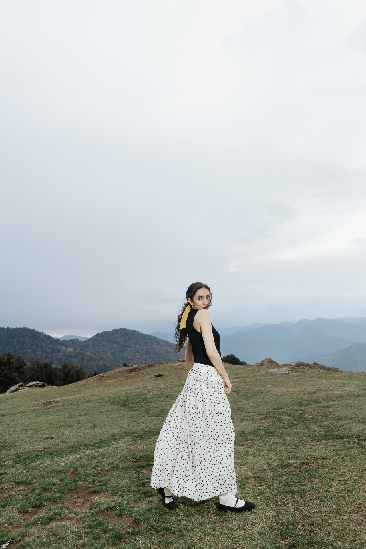 Painted Dots Skirt