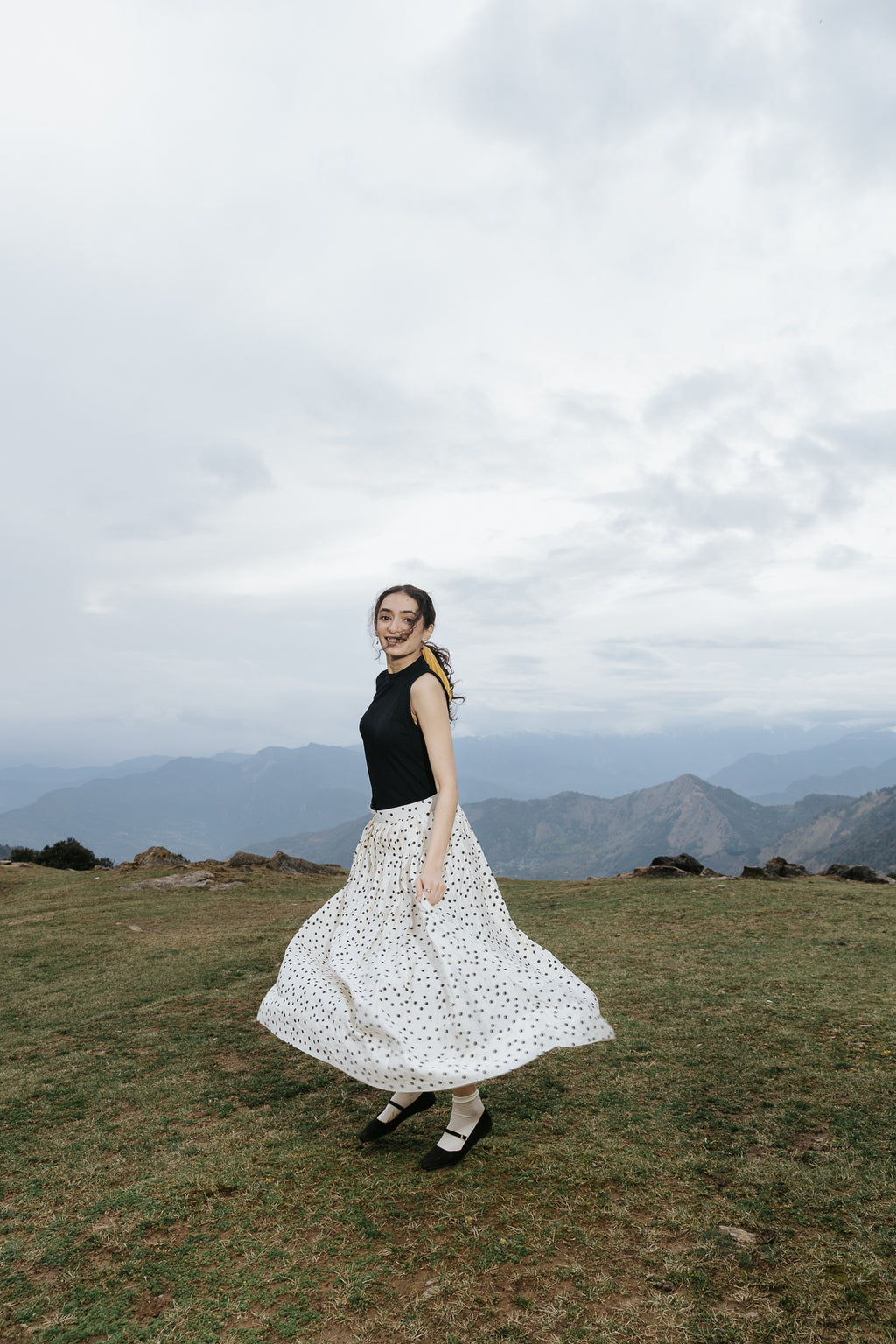 Painted Dots Skirt