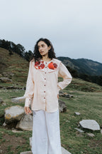 Scallop & Pomegranate Shirt