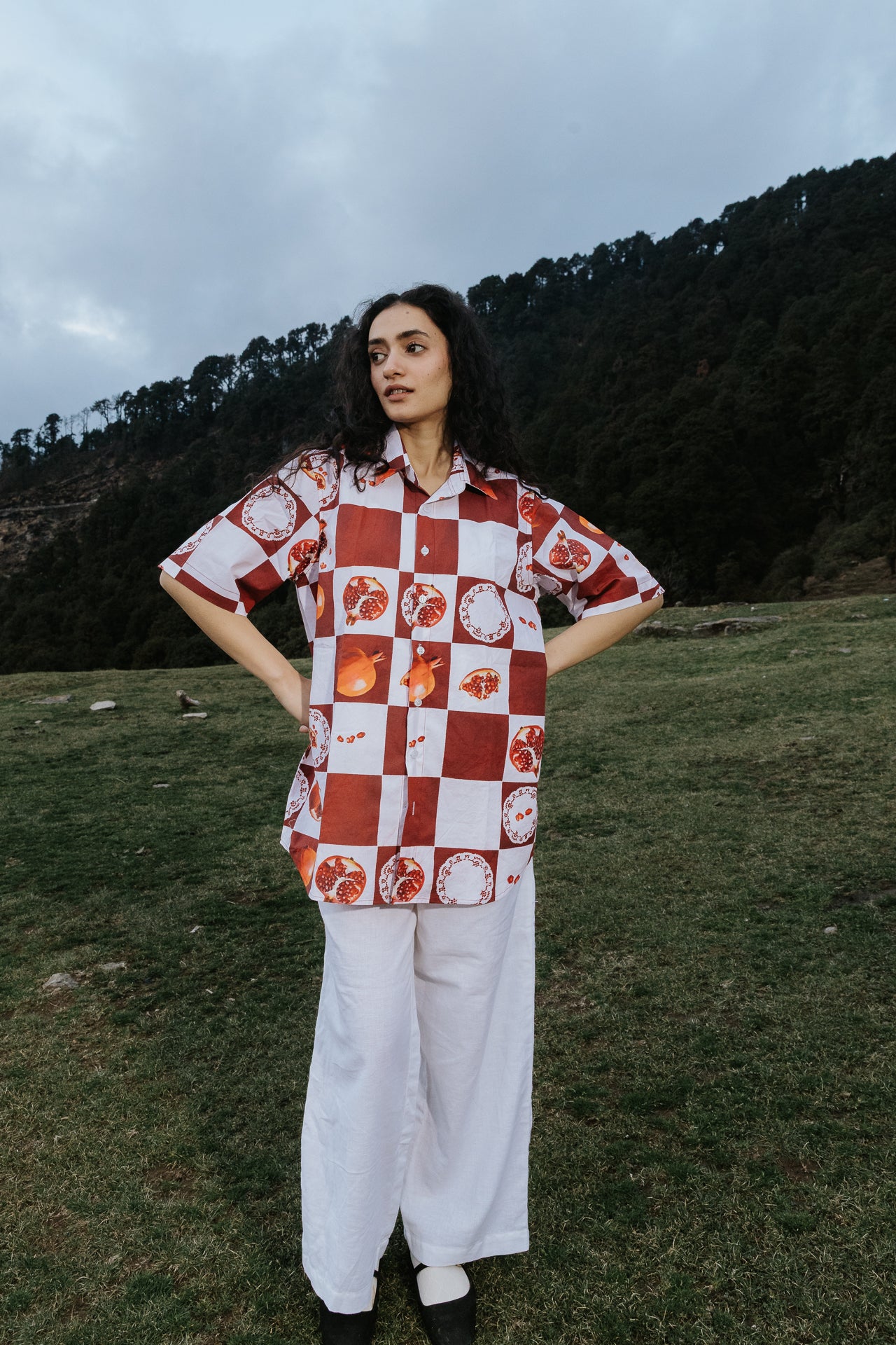 Painted Pomegranate Shirt