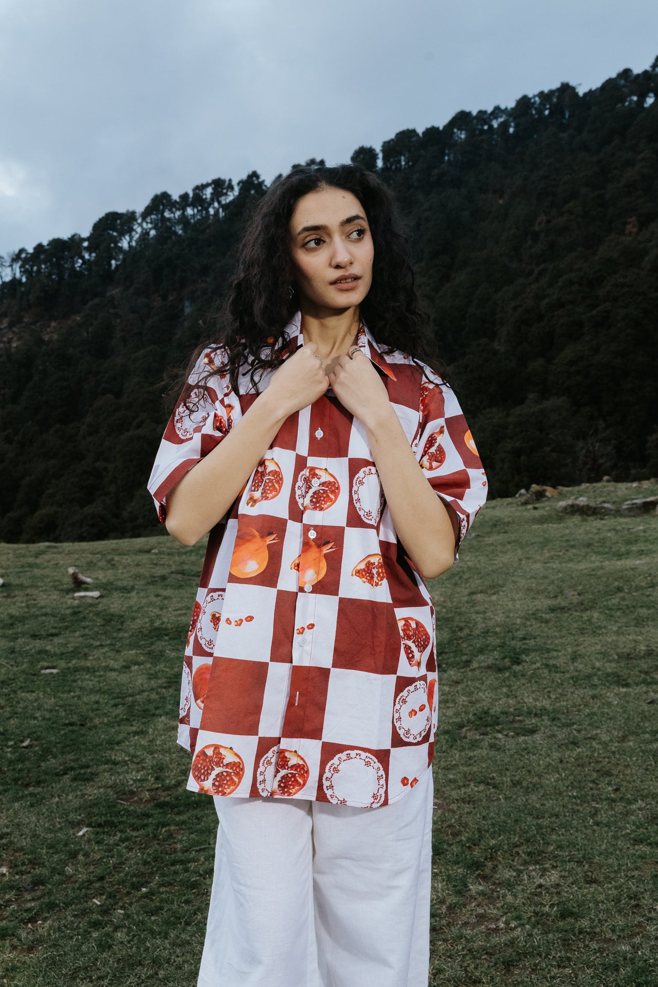 Painted Pomegranate Shirt