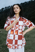 Painted Pomegranate Shirt [Unisex / SALE]