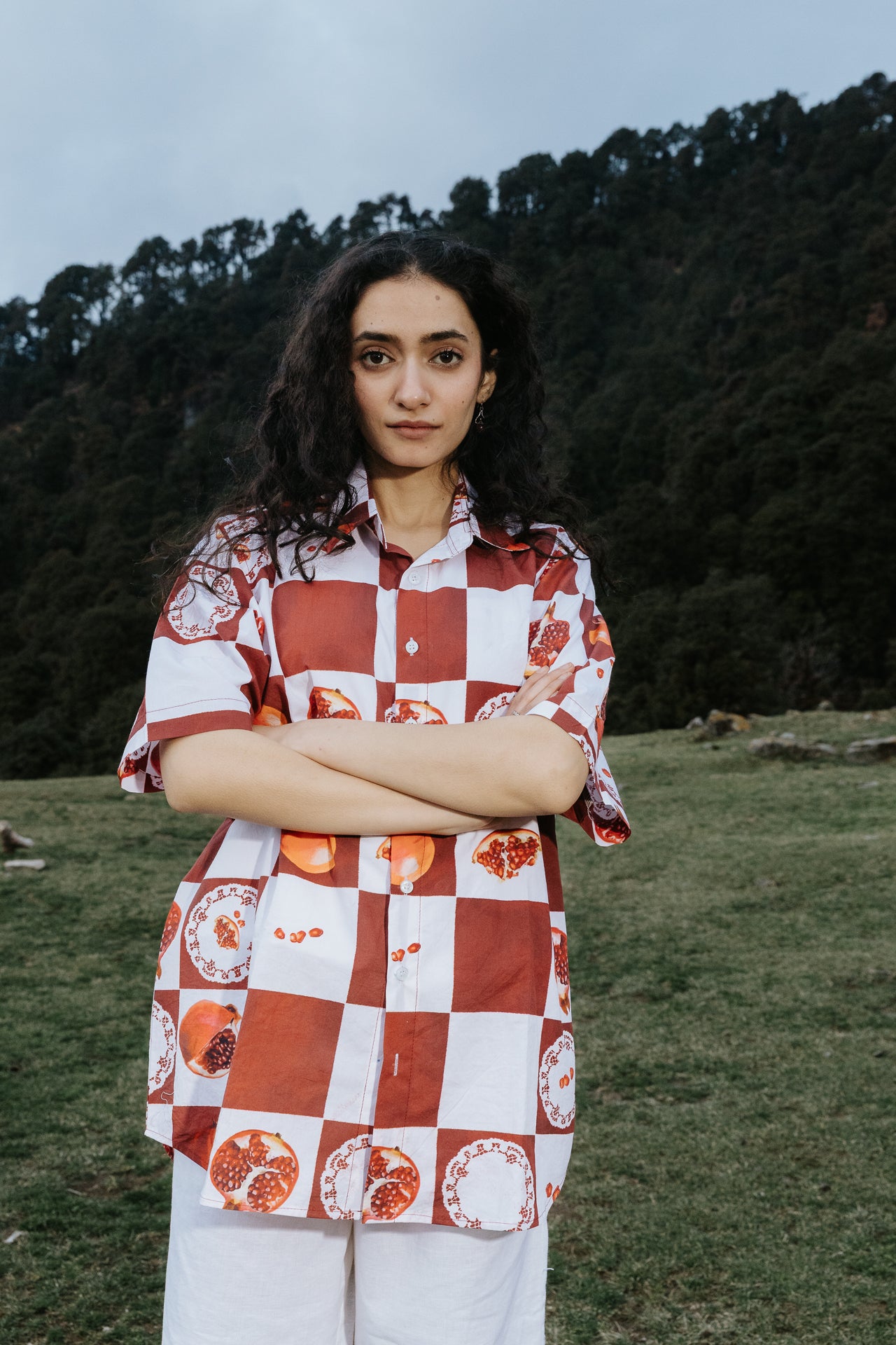 Painted Pomegranate Shirt