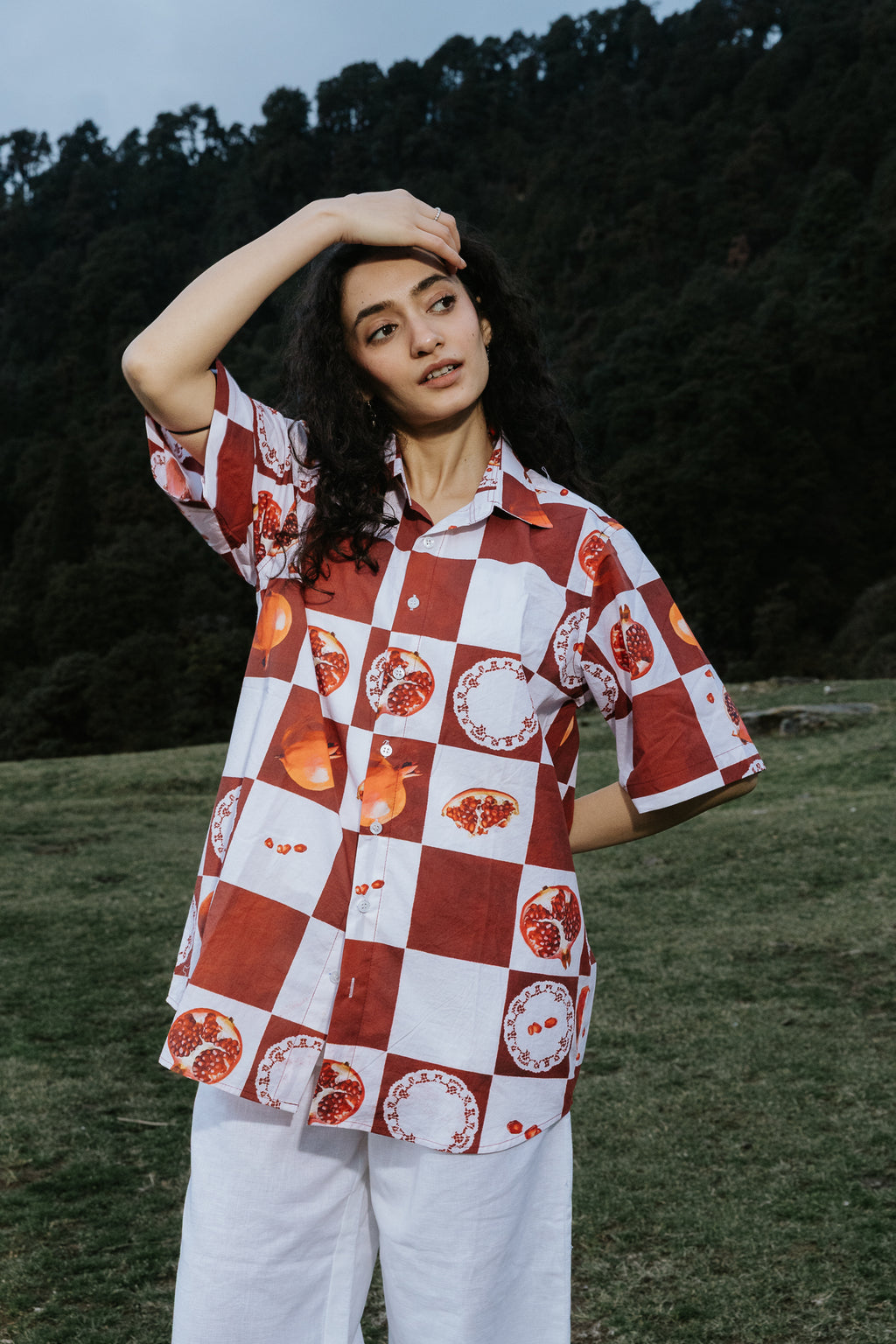 Painted Pomegranate Shirt