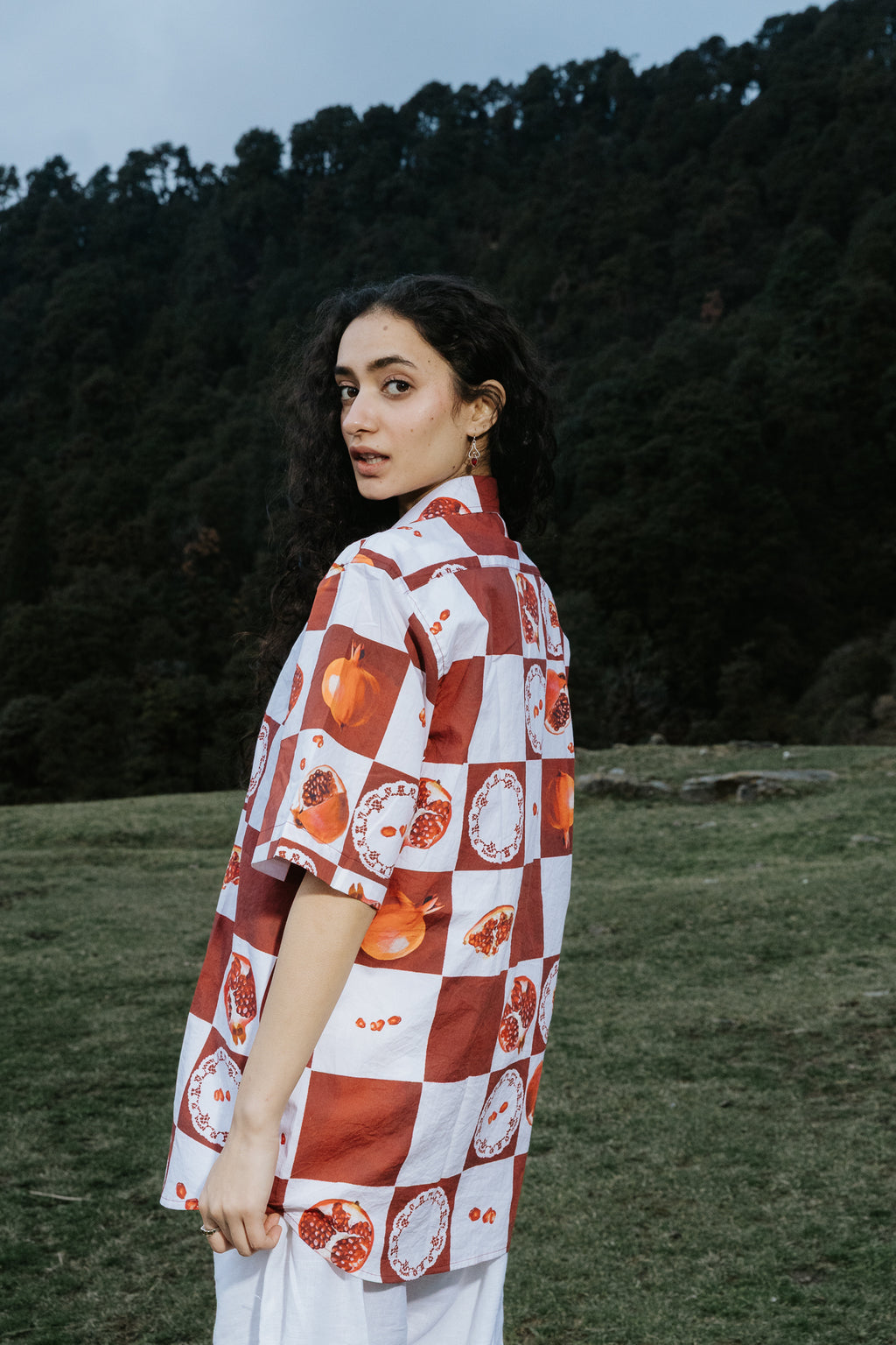 Painted Pomegranate Shirt