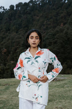 Overgrown in June Wrap Shirt