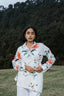 Overgrown in June Wrap Shirt