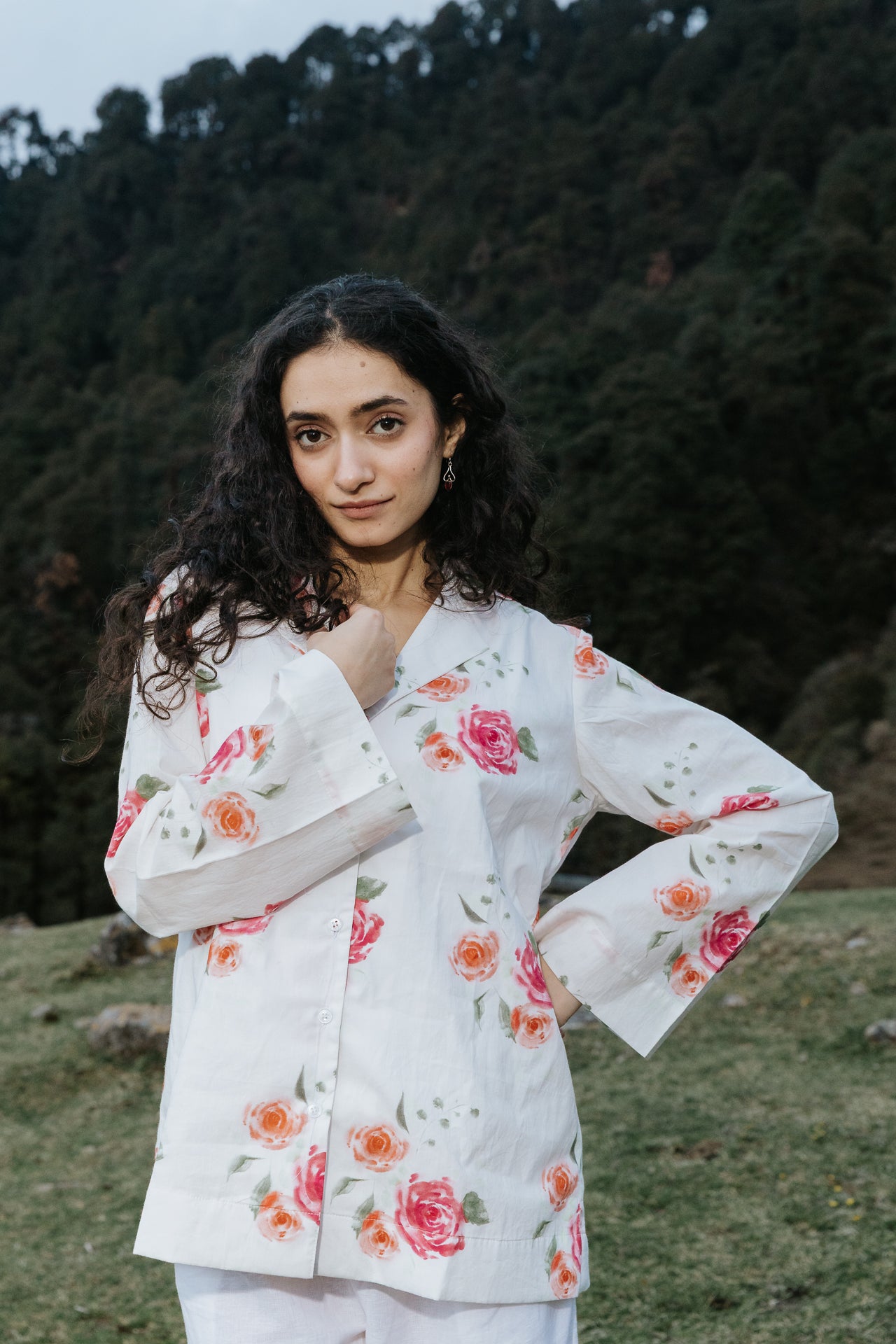 Summer Rose Jacket Shirt
