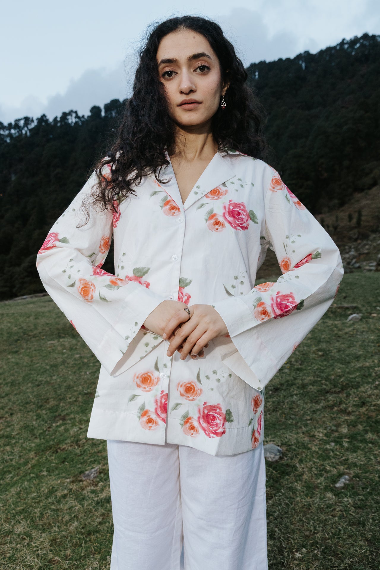 Summer Rose Jacket Shirt