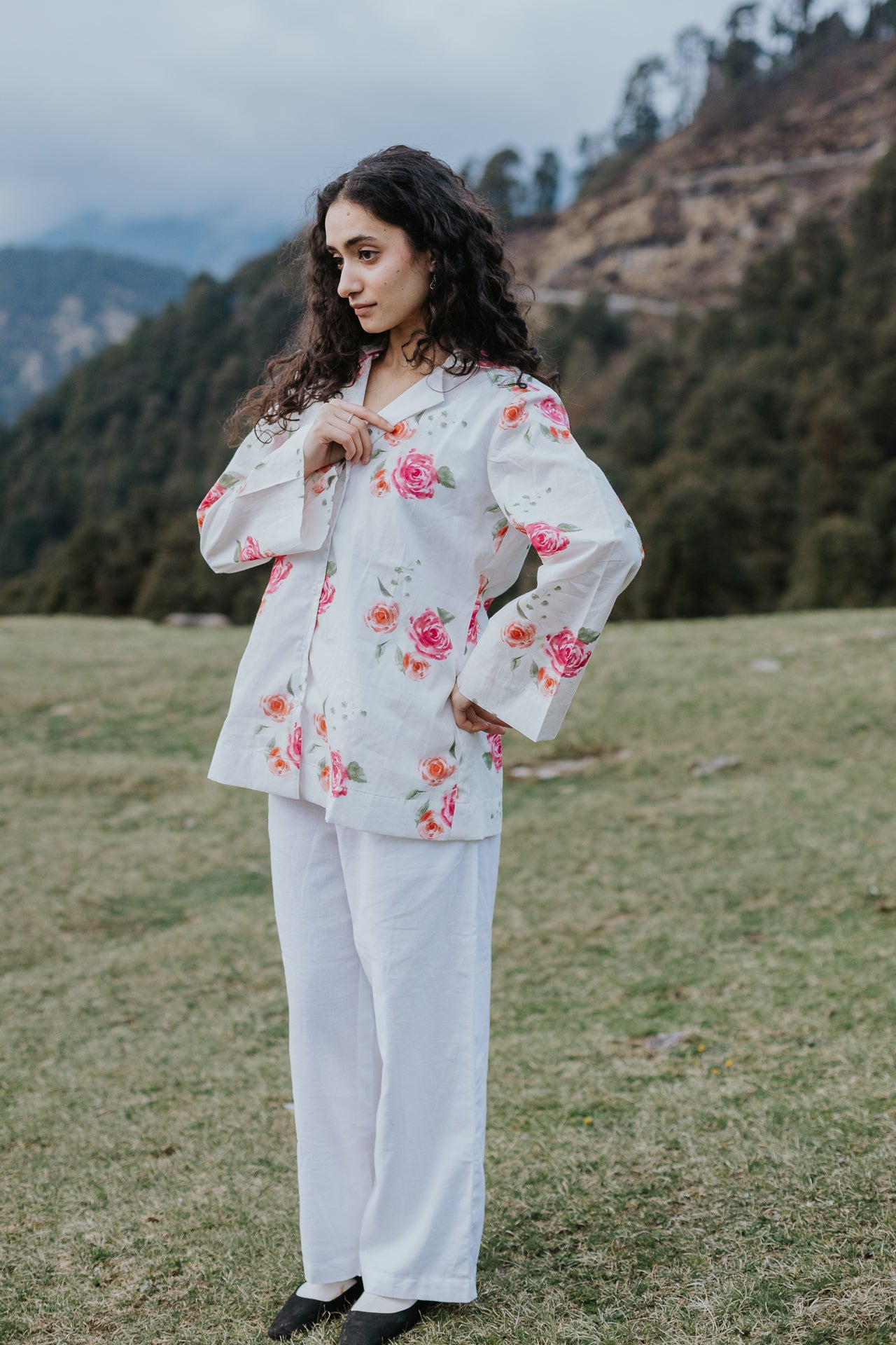 Summer Rose Jacket Shirt