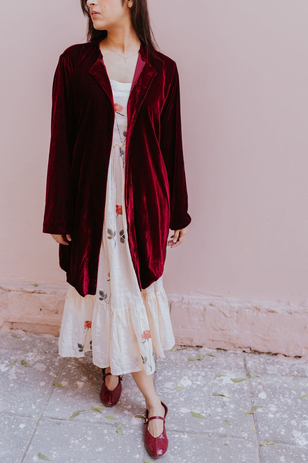 Velvet Chenille Overlay Jacket, view 8