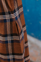 Russet Wool Dress
