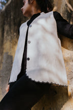 Scallop Wool Sadri