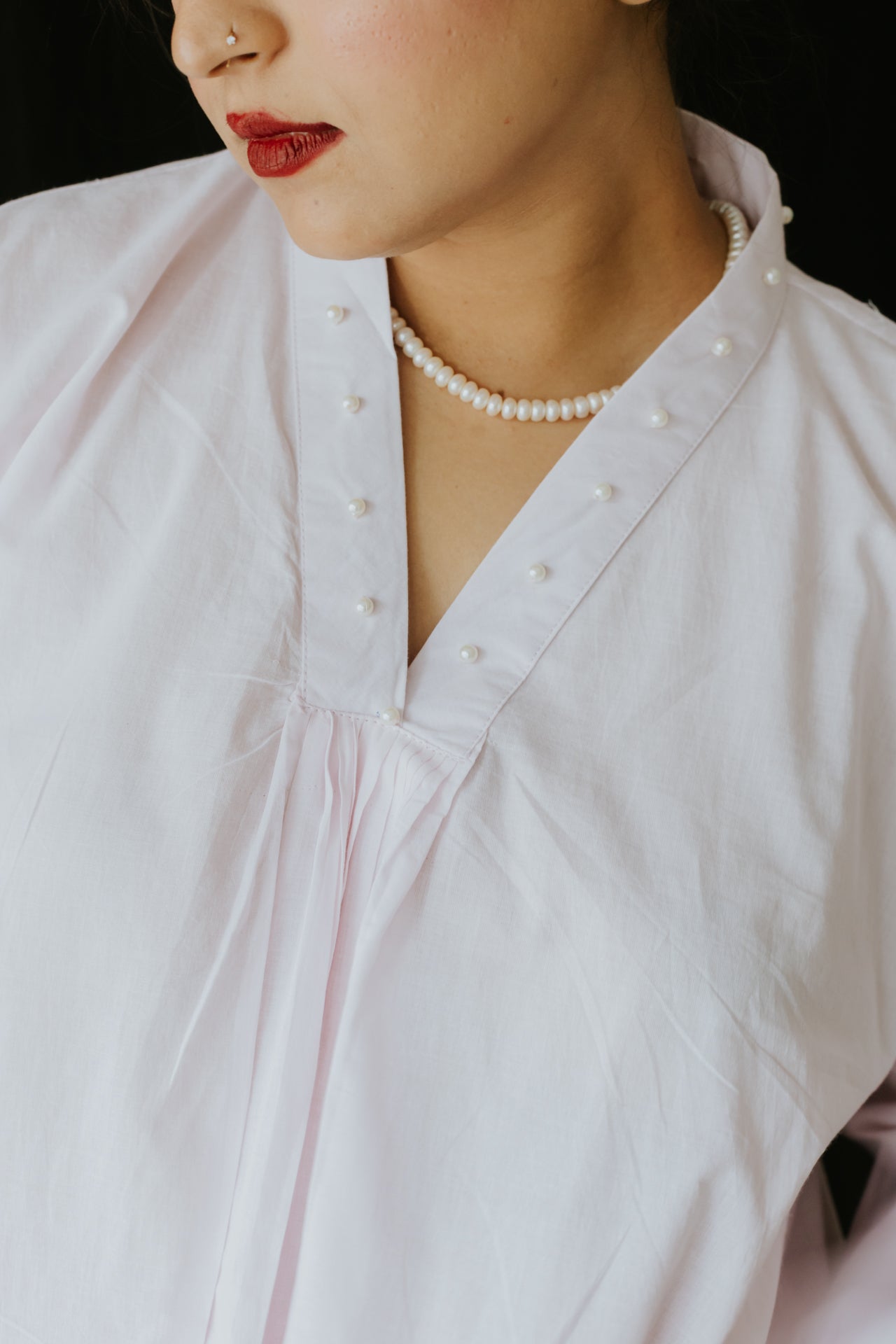 Pink Hot Pink Pearl Set