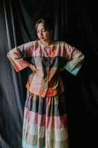 Multicolor Linen Check Shirt