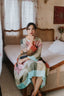 Multicolor Linen Check Cord Set