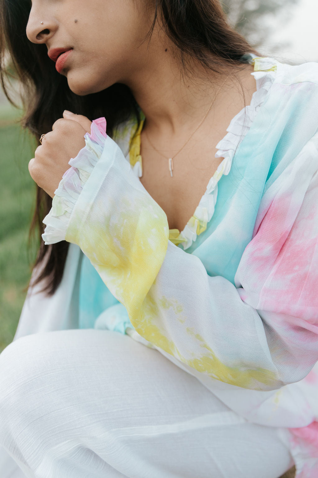 Pastel Tie-dye Shirt (SALE - S)