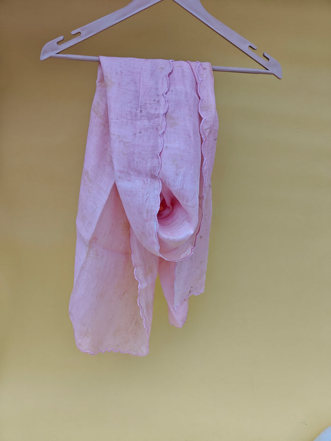 Blush Petal Flower-Dyed Stole Main Image