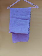 Lavender Bloom Flower-Dyed Stole