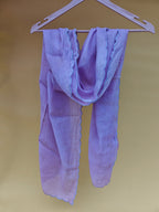 Lavender Bloom Flower-Dyed Stole