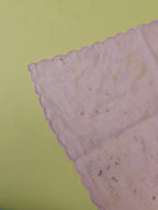 Blush Petal Flower-Dyed Stole