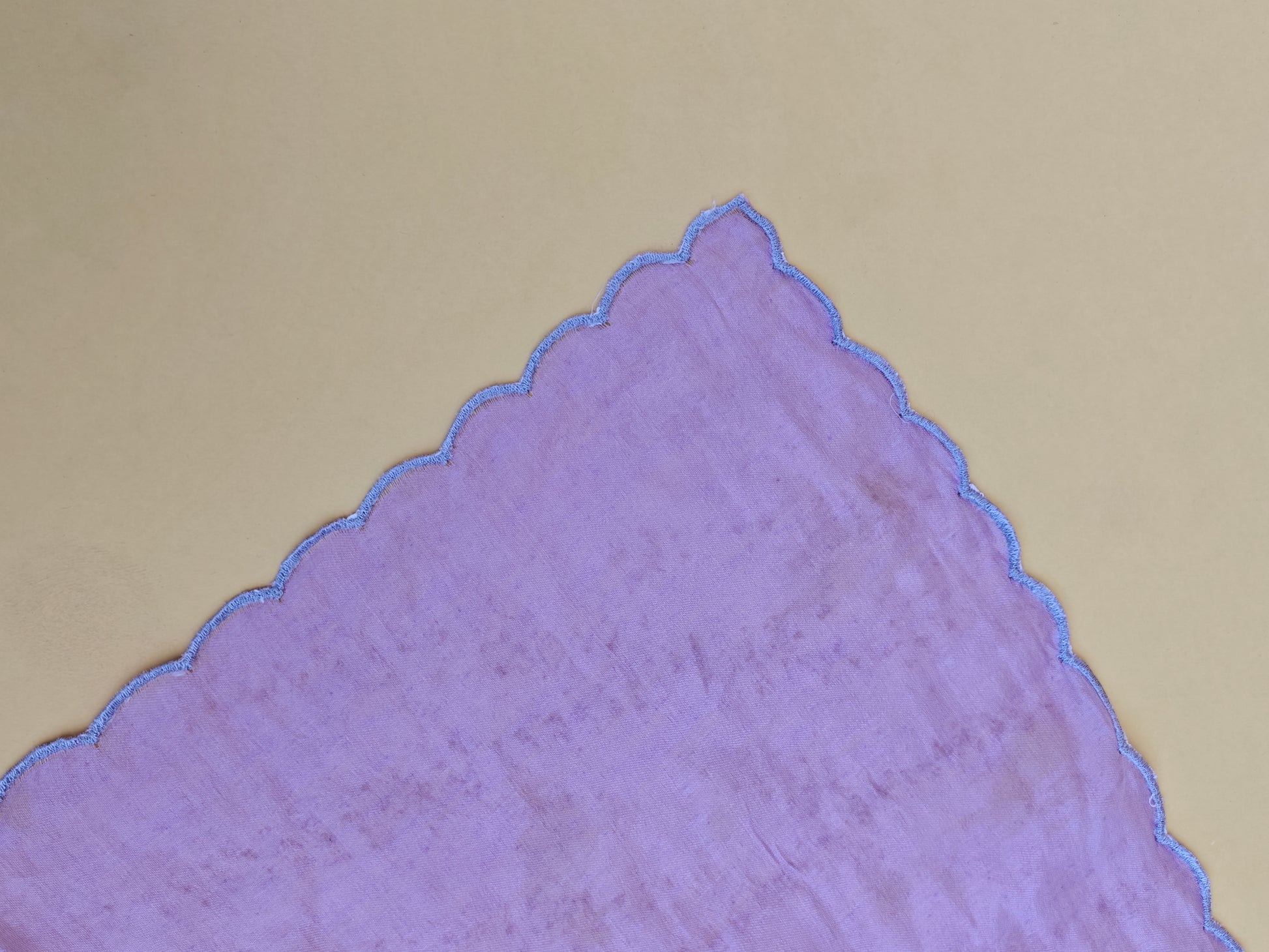 Lavender Bloom Flower-Dyed Stole