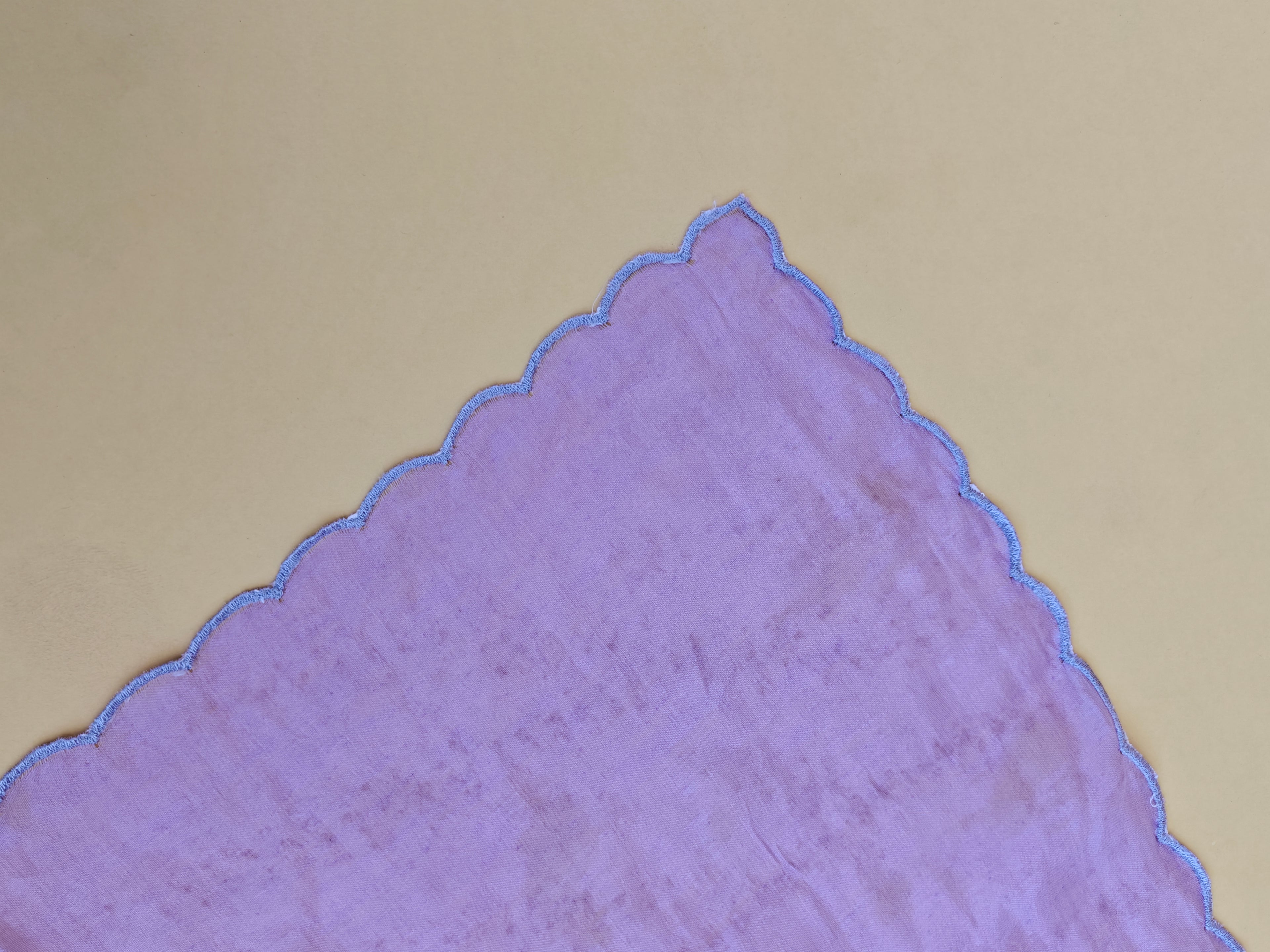 Lavender Bloom Flower-Dyed Stole