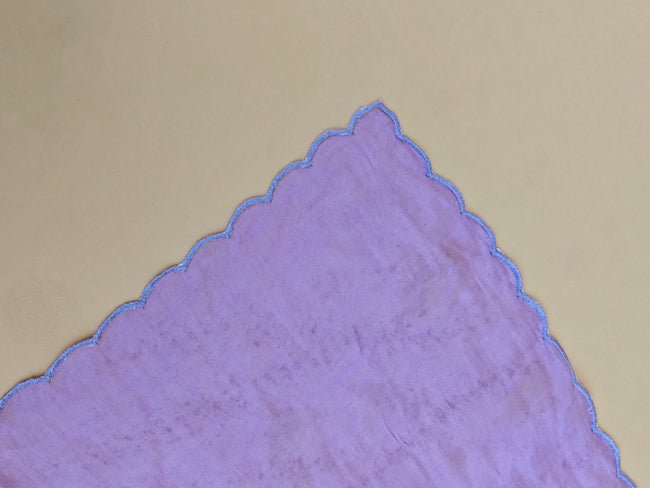 Lavender Bloom Flower-Dyed Stole Main Image